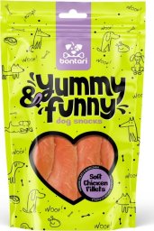  BONTARI BONTARI - Yummy & Funny Miękkie filety z kurczaka 80g