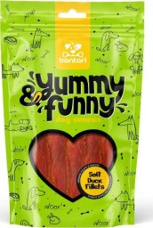 BONTARI BONTARI- Yummy & Funny Miękkie filety z kaczki 80g