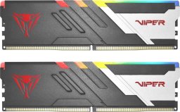Pamięć Patriot Viper Venom RGB, DDR5, 64 GB, 6000MHz, CL30 (PVVR564G600C30K)