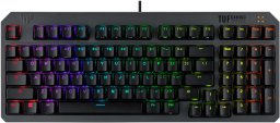Klawiatura Asus ASUS klawiatura TUF Gaming K3 GEN II, mechaniczna, CZ/SK, szara