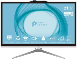 Komputer MSI MSI AIO PRO AP222T 13M-006XEU, Core i3-13100,21.5" FHD Touch,8GB,256GB SSD,Intel UHD,bez OS,White