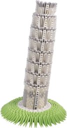 Cube Creagami Origami 3D Tower of Pisa 1173 Pieces