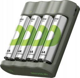 Ładowarka GP GP ReCyko B441 4-Port USB-Model Charger incl.4xAA NiMh 2100mAh