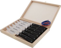 Laguiole Tradition Jean Dubost Laguiole 6 pcs. Steak Knife Set, Acrylic