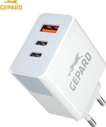 Ładowarka Gepard Gepard Ładowarka sieciowa PD 40W 2x USB-C + USB-A