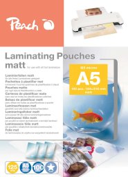 Peach Peach Laminierfolien A5 (154x216mm), 125mic, matt