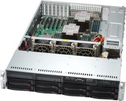 Serwer SuperMicro Supermicro 2U 2x4509Y 8C/16T 2x32GB 480GB M.2 8x3.5" 2x1200W