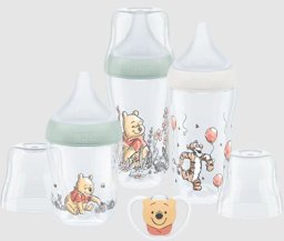NUK NUK Perfect Match Disney Winnie Pooh Set, beige & mint