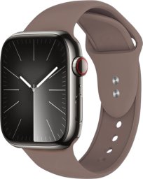  Crong Crong Liquid - Pasek do Apple Watch 42/44/45/49 mm (brązowy)