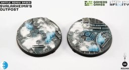 Gamers Grass Gamers Grass: Infinity - Svalarheimas Outpost - Round 55mm (2x)