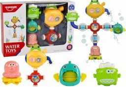 LeanToys Zabawka Wodna Do Kąpieli Przelewowa Robot Przyssawki