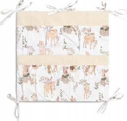 Sensillo Organizer na łóżko Wilk i przyjaciele Beżowy