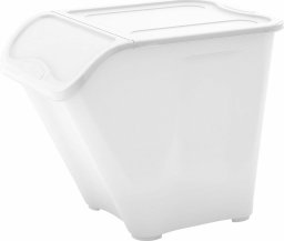 KIS Kis all-in storage box XL 55 liters white with lid