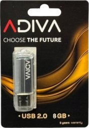 Pendrive Adiva Adiva PAMIÄÄ USB 2.0 8GB ADIVA 0247