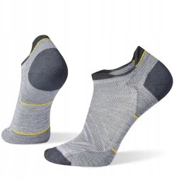 Smartwool U'S Run Zero Cushion Low Ankle Socks, 039 | light gray, XL