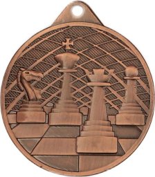 Victoria Sport Medal brązowy stalowy - Szachy