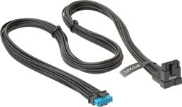 SeaSonic Kabel Seasonic 16-pin Gen 5 SS-16P-90-12V-2x6-600 Black 600W 700mm kątowy