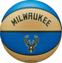 Wilson Wilson NBA Team City Edition Milwaukee Bucks Ball WZ4016517ID Niebieskie 7
