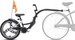 WeeRide WeeRide – Kazam Link Pro Aluminium czarny, rower doczepiany, hol, przyczepka, doczepka, EAN 0016751374260