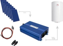 AZO Digital Zestaw do grzania wody w bojlerach 7xPV Mono 3000 ECO Solar Boost