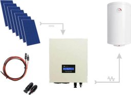 AZO Digital Zestaw do grzania wody w bojlerach 7xPV Mono 3000 ECO Solar Boost PRO