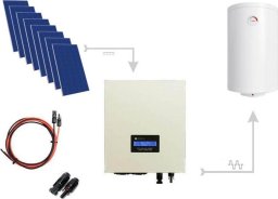 AZO Digital Zestaw do grzania wody w bojlerach 8xPV Mono 3500 ECO Solar Boost PRO