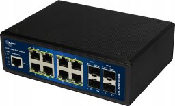 Switch Allnet 8+4P ALLNET ALL-SGI8112PMJ POE M industrial