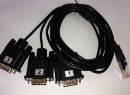 Allnet ALLNET MSR zbh. COM-Port RJ45 Adapter mit 3 seriellen Ports f. z.B. ALL4500/3500/3691/3692/3693 etc.