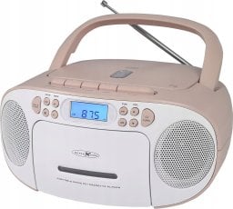 Radioodtwarzacz Reflexion Reflexion RCR2260 Boombox weiß/pink