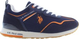  U.S. Polo Assn NIEBIESKIE MĘSKIE BUTY SPORTOWE NAJLEPSZA CENA US POLO 45