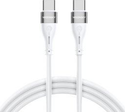 Kabel USB Wozinsky USB-C - USB-C 1 m Biały (5907769308796)