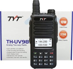 Krótkofalówka Poligraf Radiostacja przenośna VHF/UHF TYT TH-UV98 10W