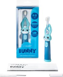  Vitammy Vitammy Bunny Blue Szczoteczka soniczna do zębów dla dzieci 0-3 lat z nanowłóknami i LED