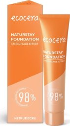 Ecocera  ECOCERA Naturstay Foundation Naturalny Podkład - efekt kamuflażu N1 True Ecru 30ml