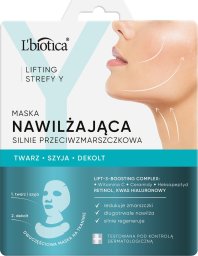 LBIOTICA / BIOVAX L`BIOTICA Lifting Strefy Y Maska nawilżająca silnie przeciwzmarszczkowa