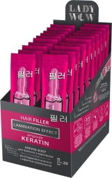  ENERGY OF VITAMINS LADY WOW Hair Filler Ampułka keratynowa do włosów - efekt laminacji 15ml