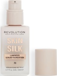 MAKE UP REVOLUTION REVOLUTION Skin Silk Serum Podkład do twarzy F3