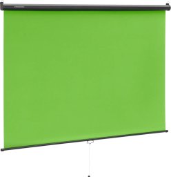  FROMM&STARCK Zielone tło fotograficzne rozwijane na ścianę sufit GREEN SCREEN 84'' 206 x 181 cm