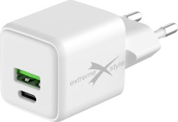 Ładowarka eXtremestyle Ładowarka sieciowa USB Typ-C + USB GaN evo (30 W)