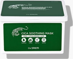 theSaem THE SAEM Cica Soothing Mask Intensywnie nawilżająca maska w płachcie - 30 sztuk