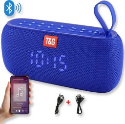 Głośnik T&G GŁOŚNIK BLUETOOTH BEZPRZEWODOWY PRZENOŚNY MOBILNY FM BT USB RADIO CHARGE TG177