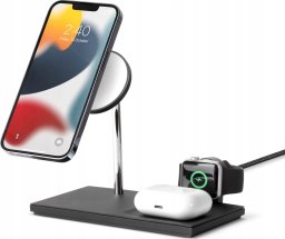 Ładowarka Native Union Native Union Snap Magnetic 3-1 Wireless Charger, black