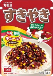 Marumiya Furikake Sukiyaki, posypka do ryżu 34g - Marumiya