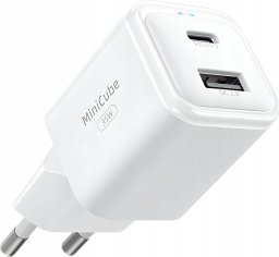 Adapter USB Innostyle INNOSTYLE SZYBKA ŁADOWARKA KOSTKA USB-C 35W USB TYP C GAN II DO SAMSUNG LED