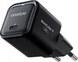 Ładowarka Innostyle INNOSTYLE SZYBKA ŁADOWARKA KOSTKA USB-C 20W USB TYP C GAN II DO IPHONE LED