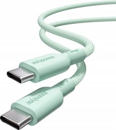 Kabel USB Innostyle USB-C - USB-C 2 m Zielony