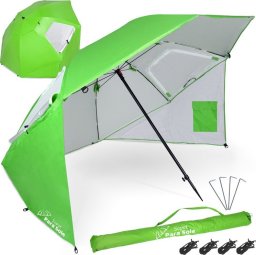 Jokomisiada Parasol Plażowy Sopot Para Sole UPF 50+ Idealny na Plażę do Ogrodu SP0784