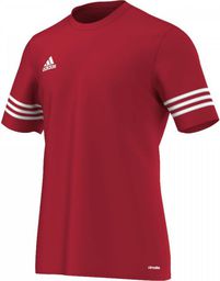 Adidas Koszulka piłkarska Entrada 14 Junior czerwono-biała r. 128 (F50485)