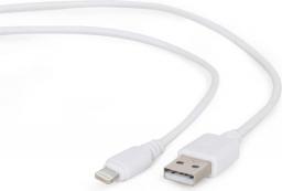 Kabel USB Gembird USB-A - 2 m Biały (CC-USB2-AMLM-2M-W)
