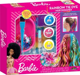 Character Options BARBIE Hair Designer set Rainbow Tie-Dye